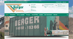 Desktop Screenshot of berger-recycling.de